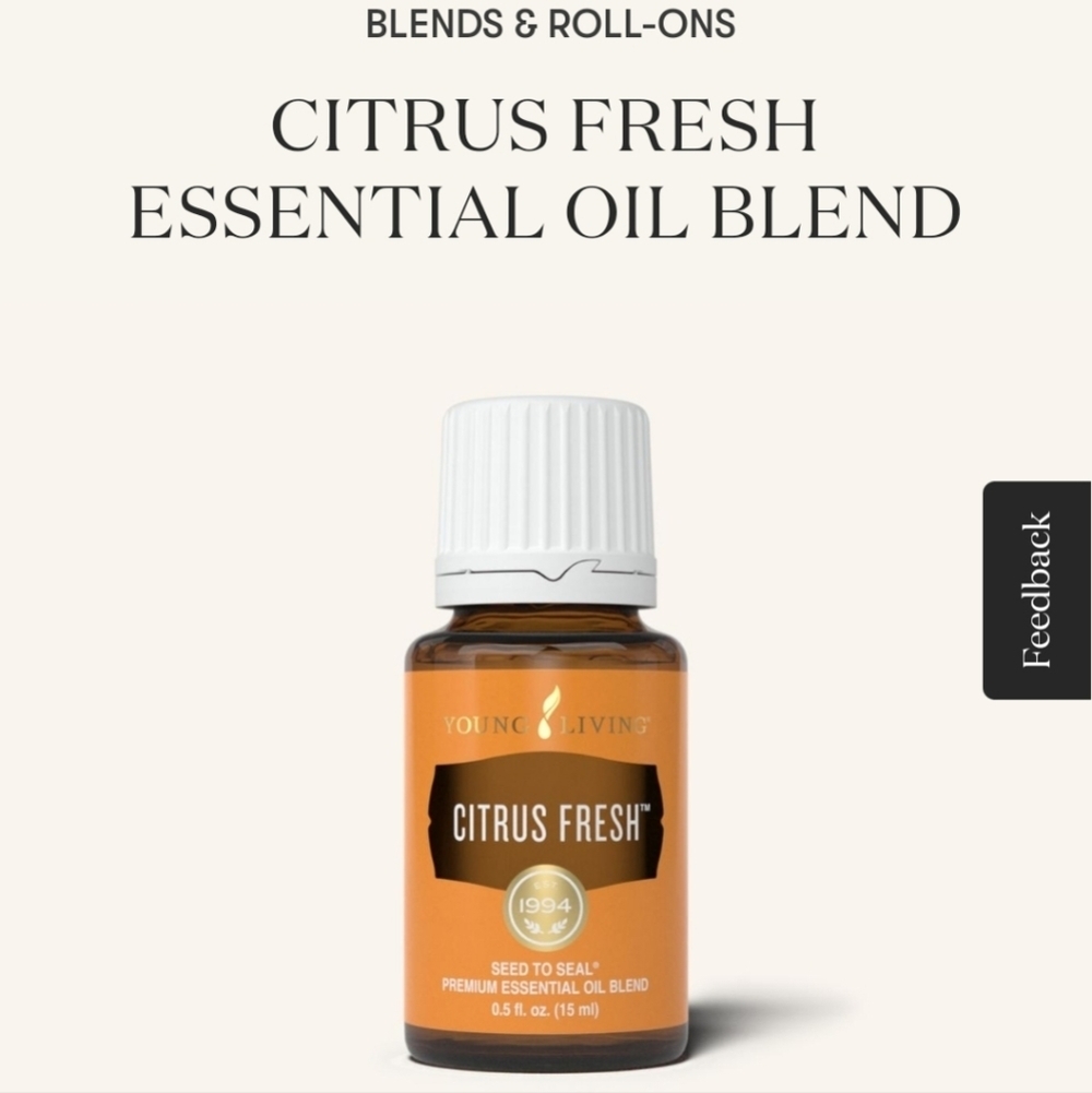 Citrus Fresh Young Living 15 ml Oils New Bottle